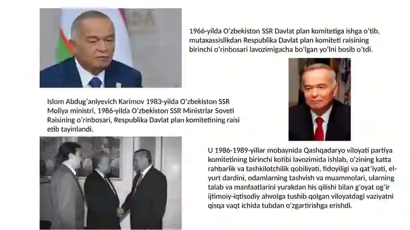 Islom Abdug'aniyevich Karimovning O'zbekiston Respublikasi Prezidenti Etib Saylanishi 3