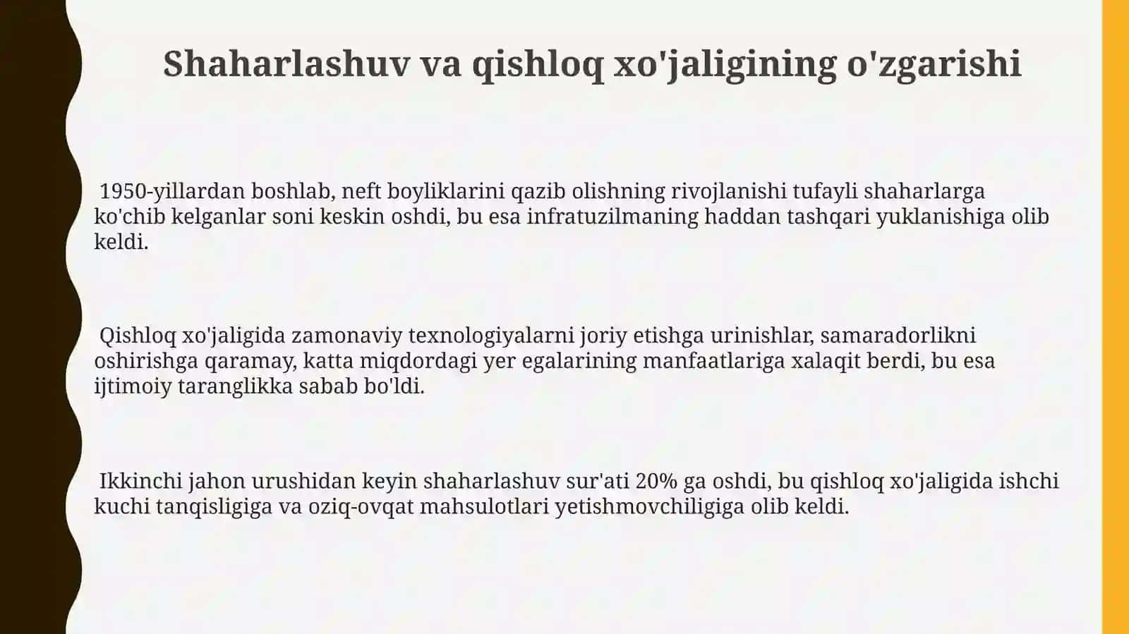 Ikkinchi jahon urushidan keyin Arab davlatlaridagi o’zgarishlar 3