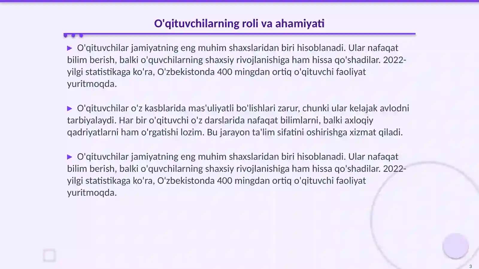 1- oktabr oʻqituvchi va murabbiylar kuni 3