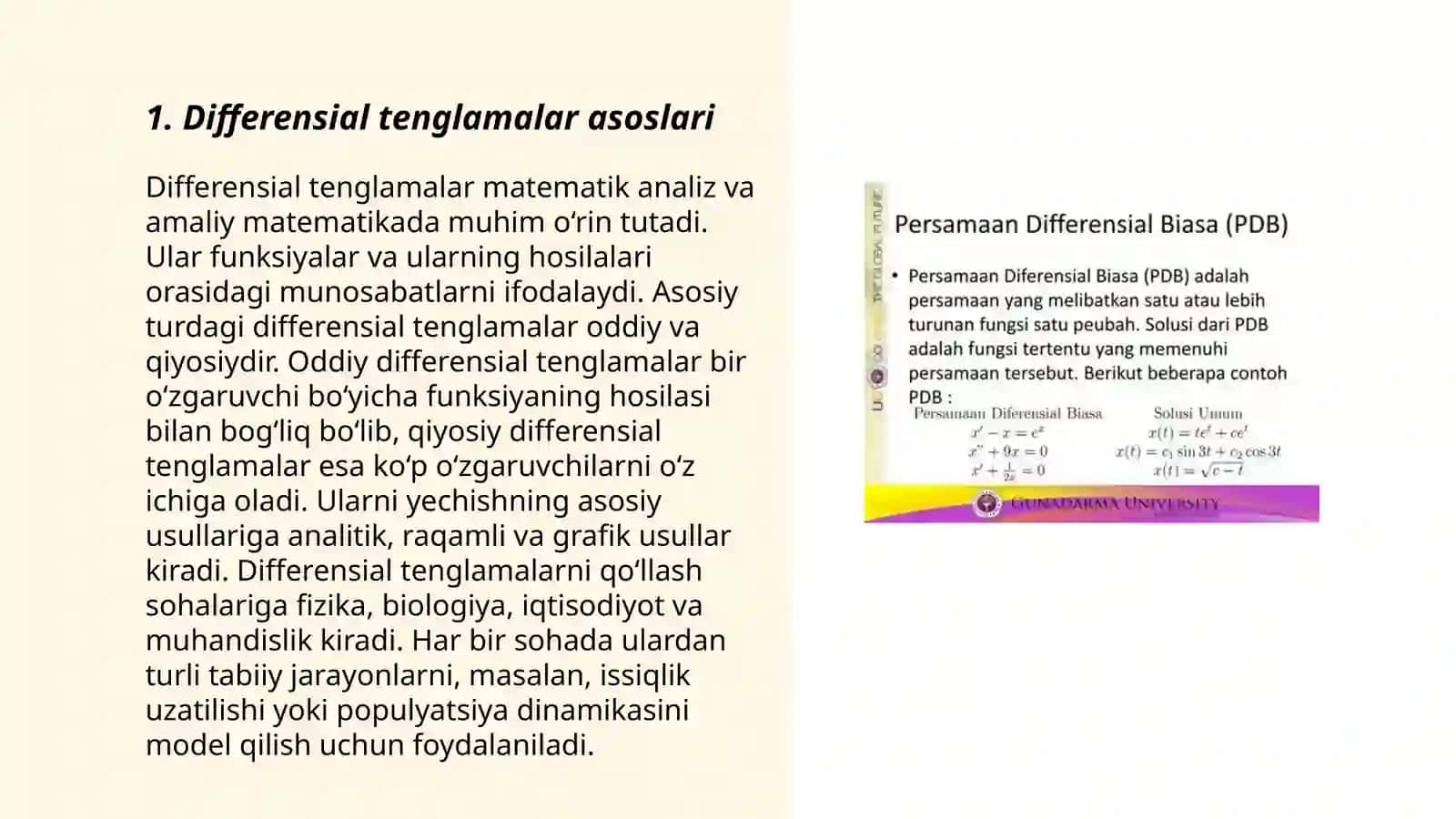 Differensial hisobining asosiy masalalari va metodlari 3
