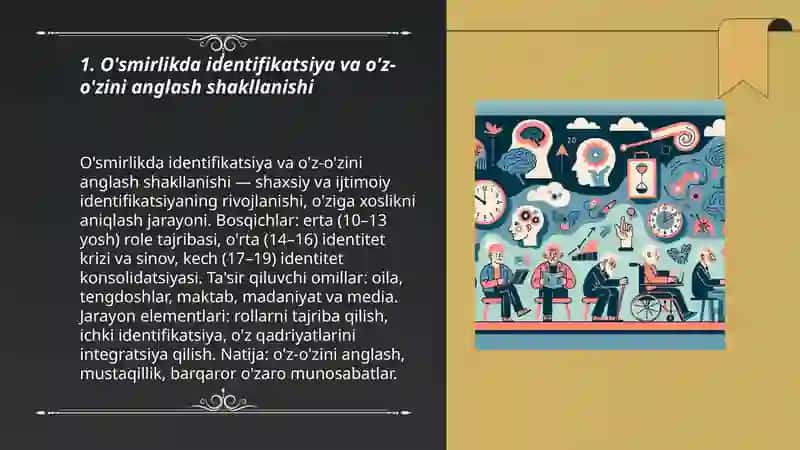 O'smirlik davrida psixik rivojlanishning xususiyatlari 3