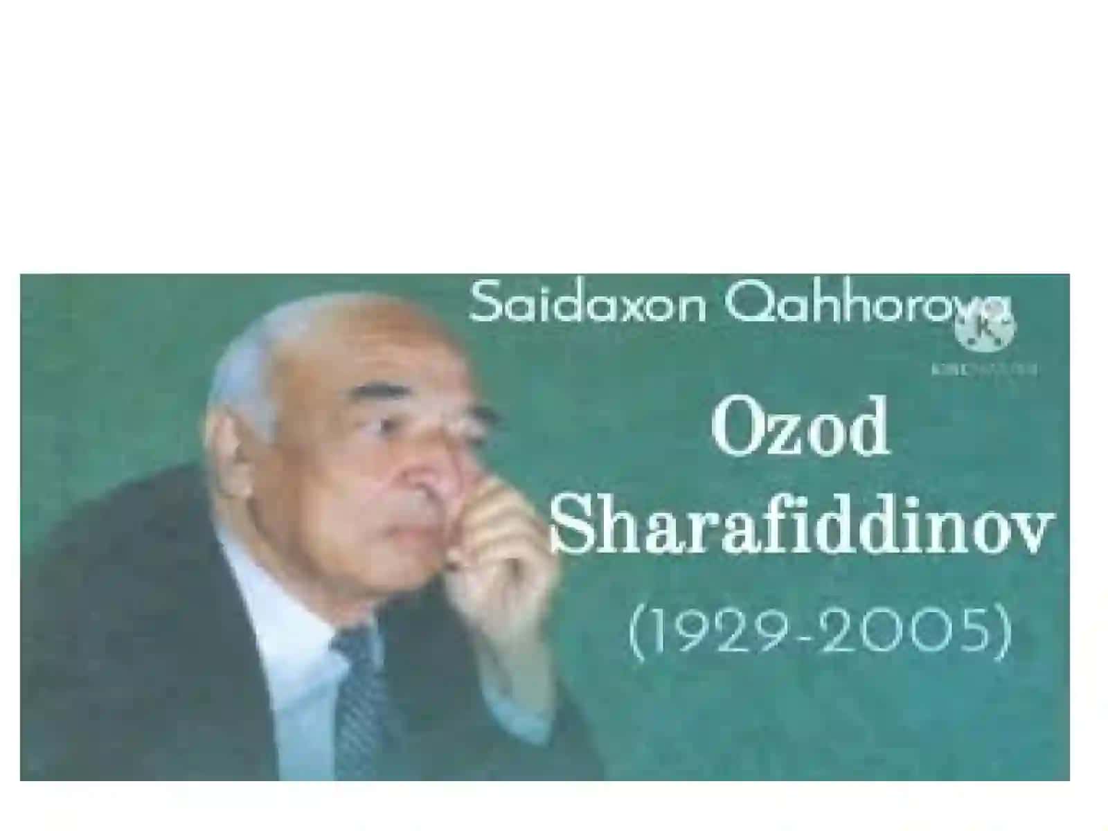 OzodSharafiddinovhayotvaijodyo'llari 3