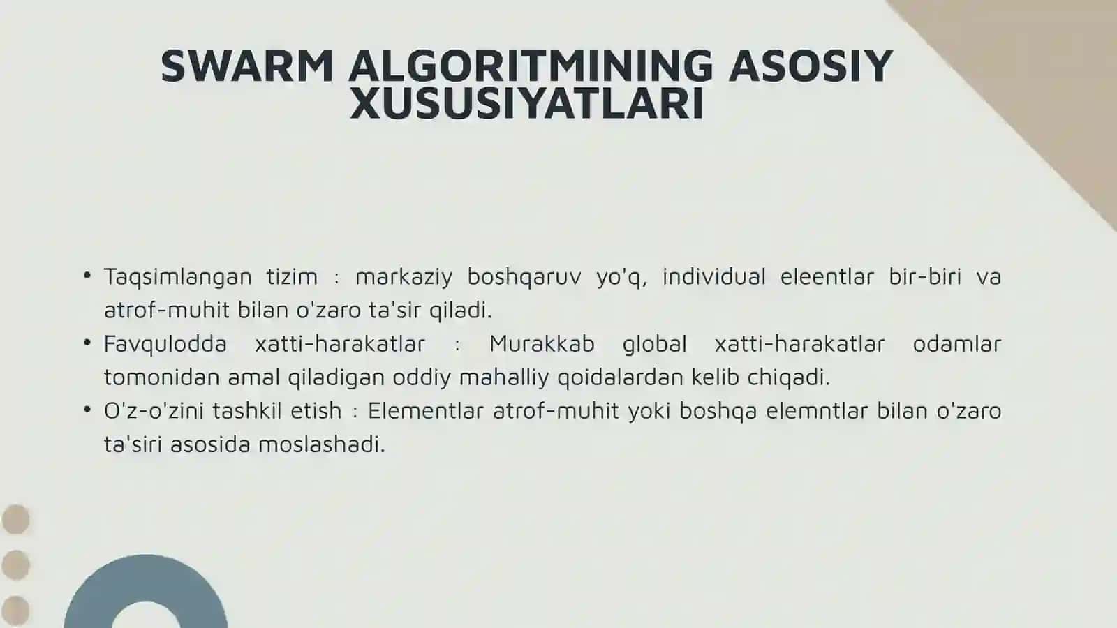 Swarm algoritmi 3
