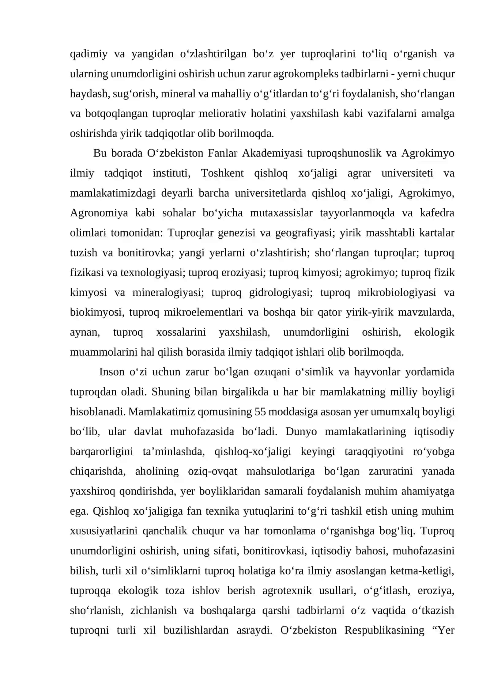 LITOSFERA. TUPROQ DEGRADATSIYASI 3