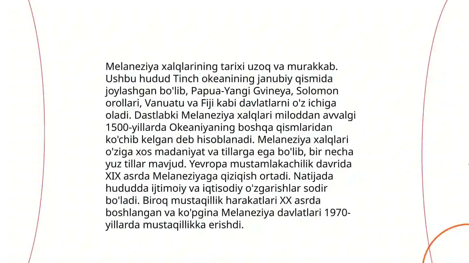 Meloneziya va Yangi Gvineya Xalqlari 3