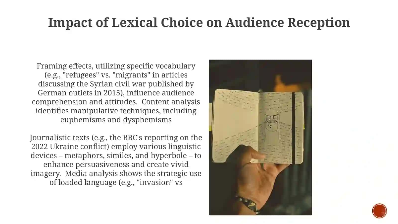 Linguistic Devices in Journalistic and Media Text 3