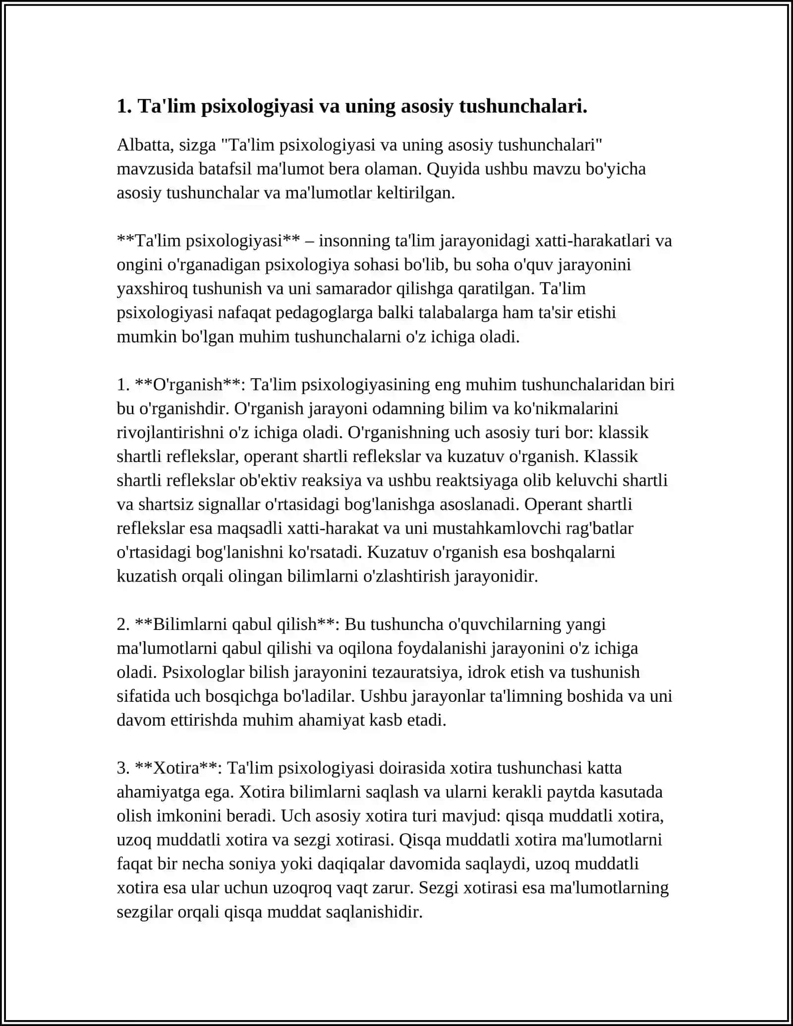 TA'LIM VA TARBIYA PSIXOLOGIYASI VA OILA PSIXOLOGIYASI 3