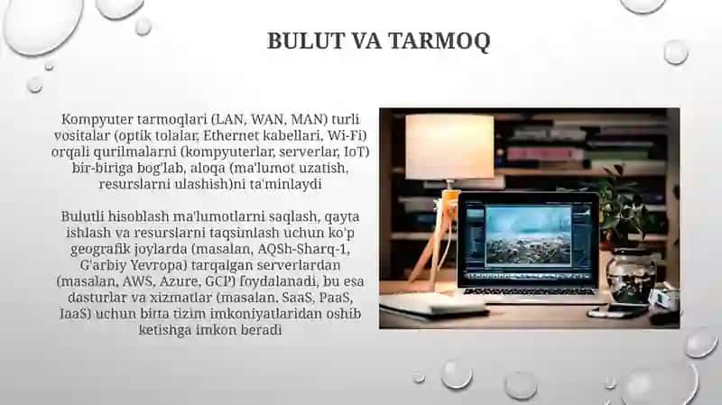Kampyuter tarmoqlarining maqsadlari bilan tanishish 3