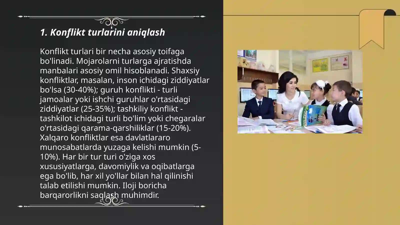 Konfliktlarni samarali hal qilish 3