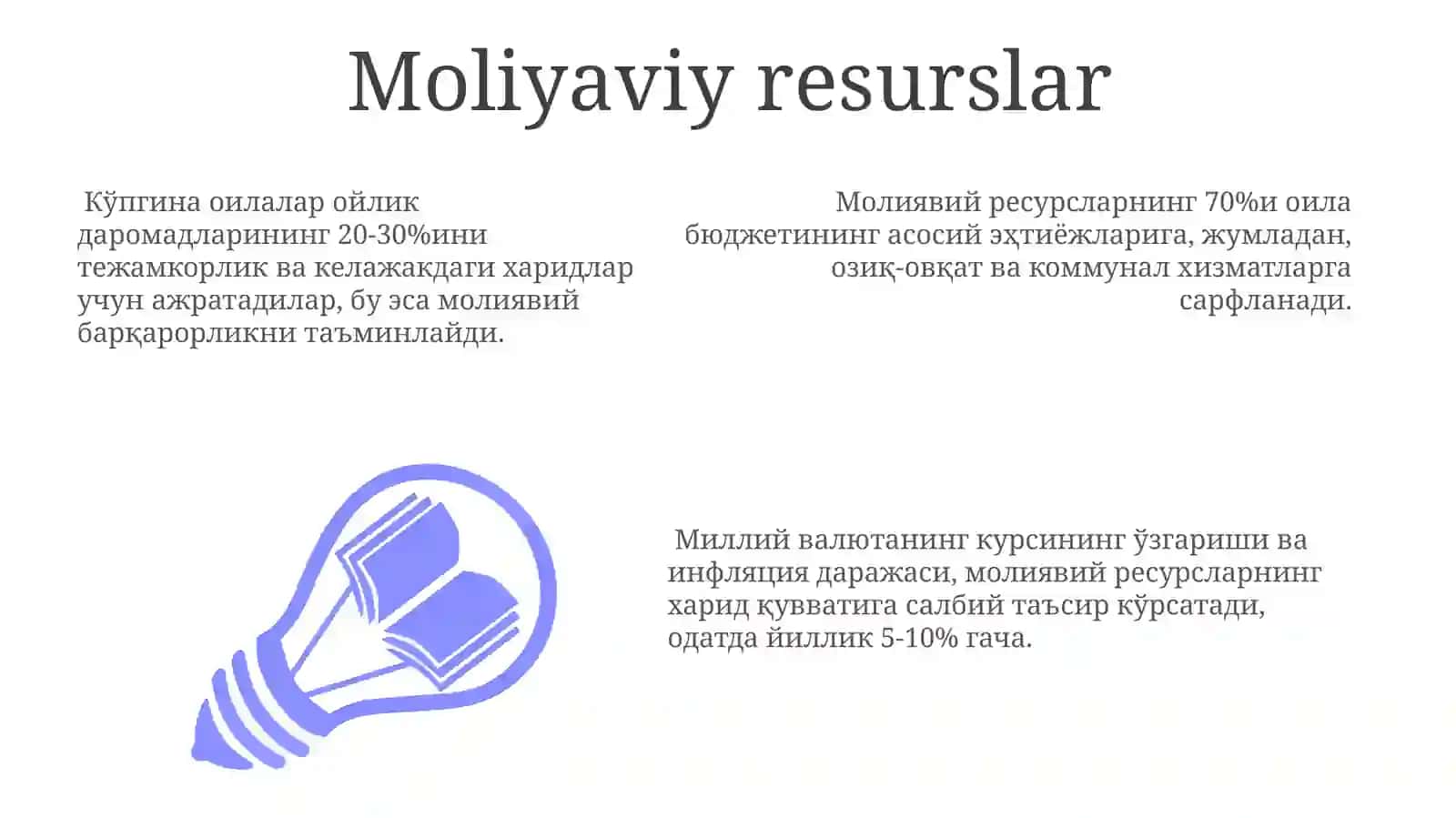 Moliyaviy resurslar 3