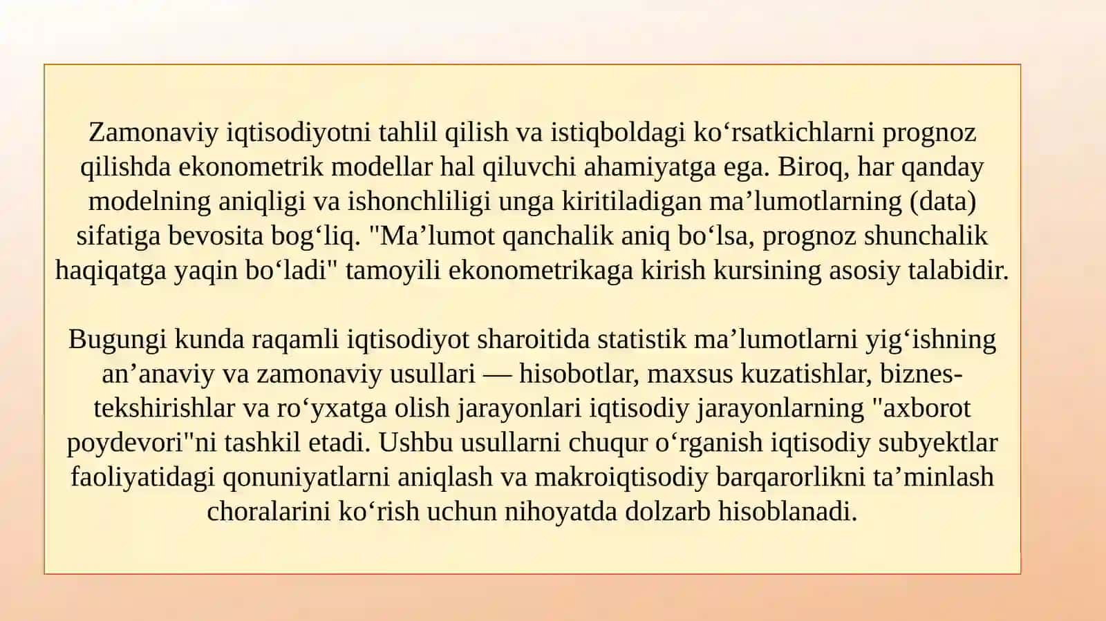 Hisobot, maxsus tashkil etiladigan kuzatish, biznes-tekshirishlar va ro'yxatlar. 3