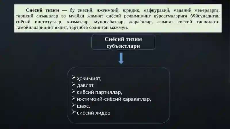Давлат бошқаруви: конституциявий-ҳуқуқий асослар 3