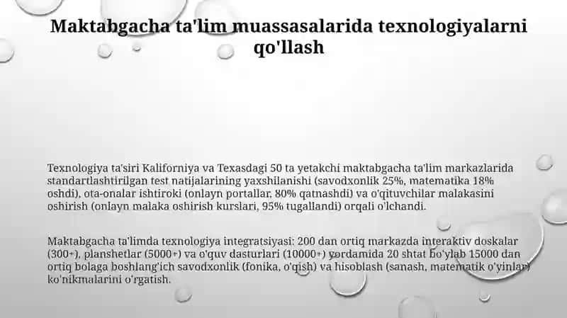Maktabgacha talim tashkilotida rivojlantiruvchi markazlarda rahbarlik qilish 3