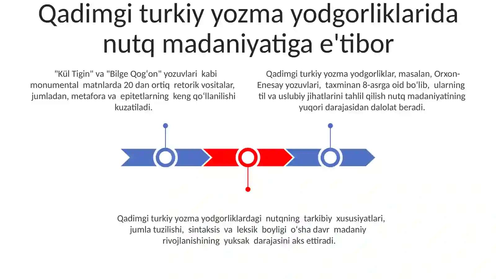 Qadimgi turkiy yozma yodgorliklarda notiqlikga etibor 3