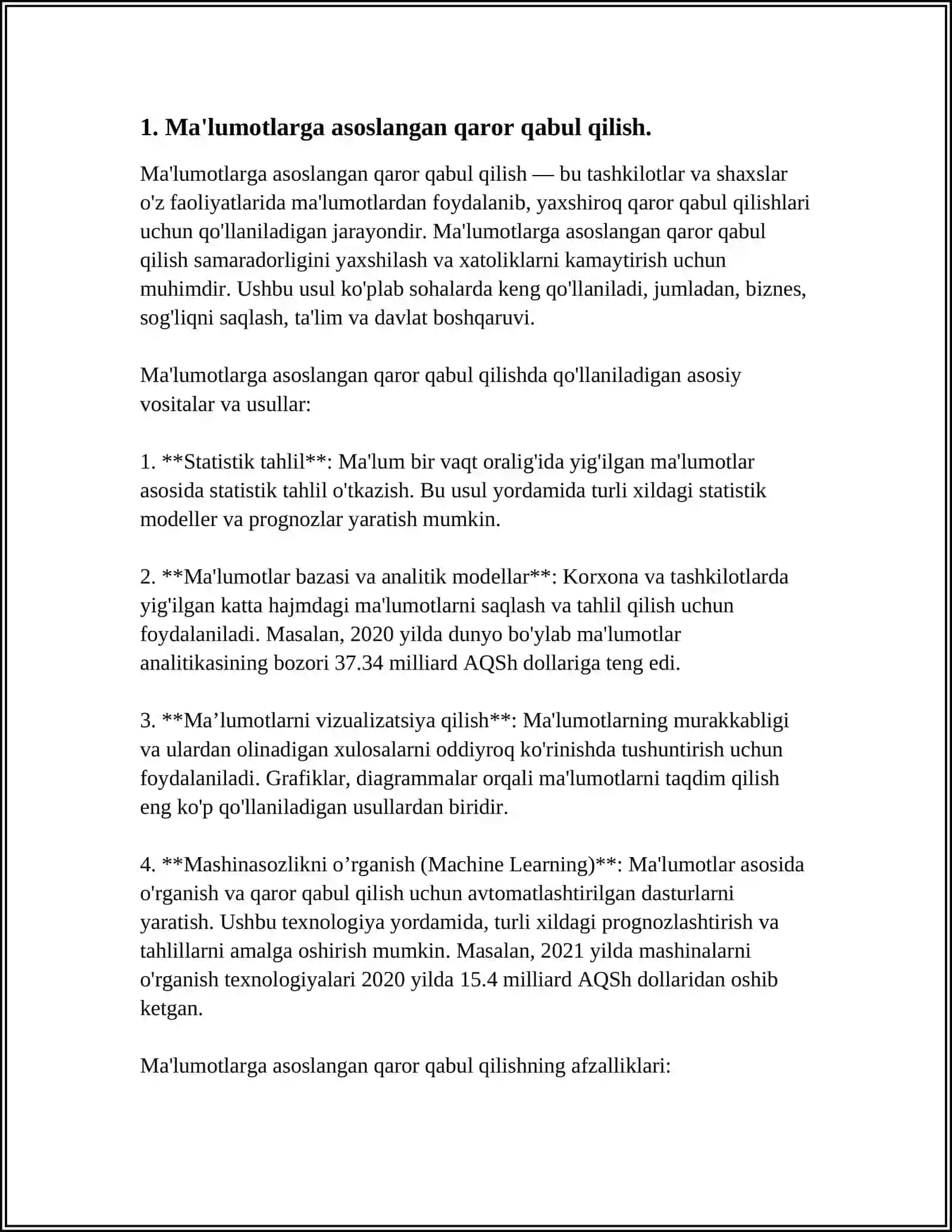 MA'LUMOTLARNING INTELEKTUAL TAHLILI 3
