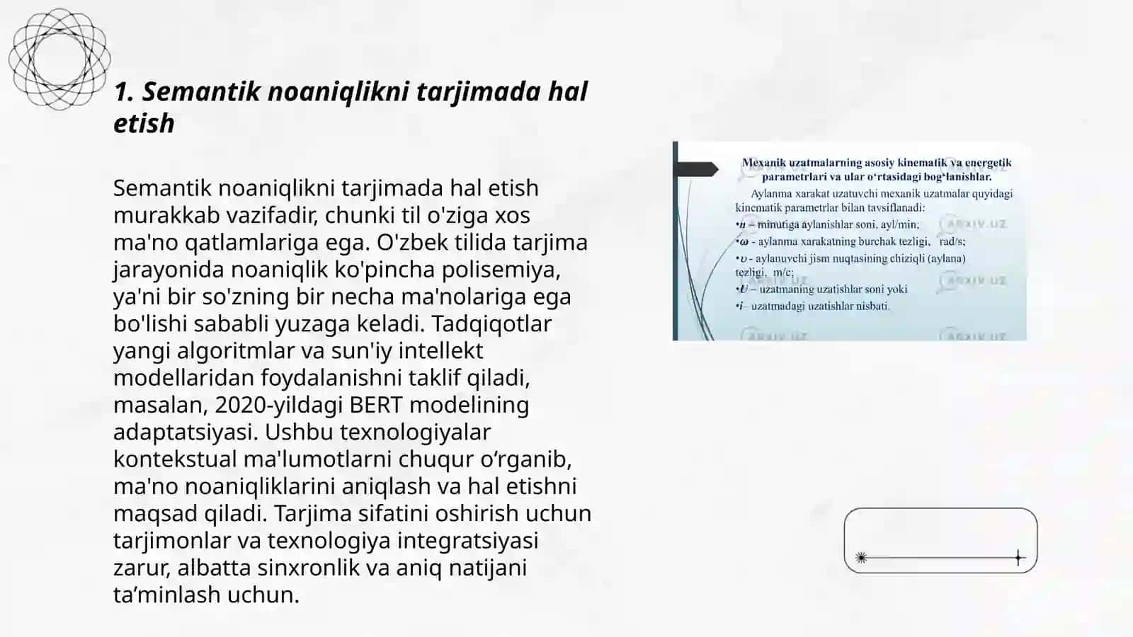 Mashina tarjimasi lingvistik muammolar 3