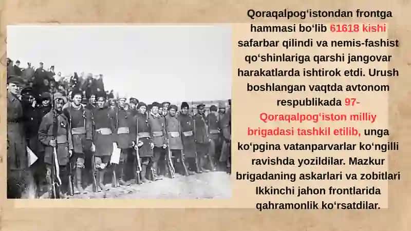 Qoraqalpog’istonda Sovet hokimiyatining o’rnatilishi va mustahkamlanishi (1917-1991-yillar) 3