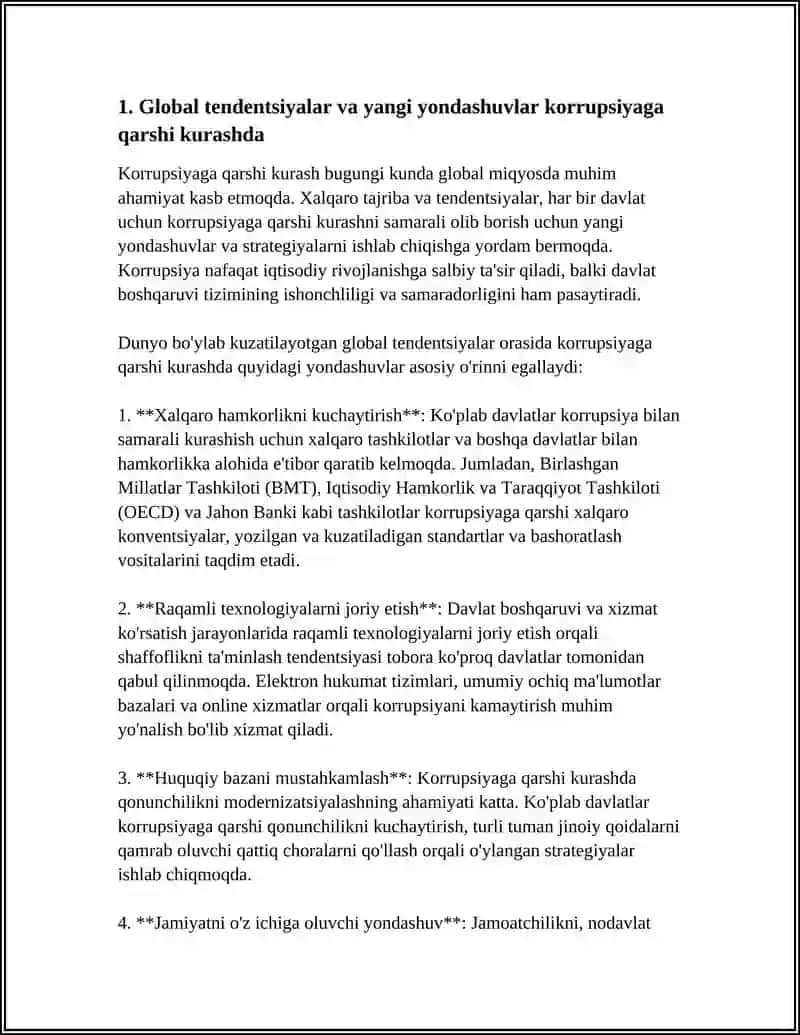 KORRUPTSIYAGA QARSHI KURASH SIYOSATINING TENDENTSIYASI VA XORIJIY TAJRIBA 3