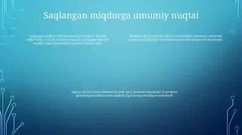 Markaziy Maydondagi Saqlanuvchi Kattalik 3