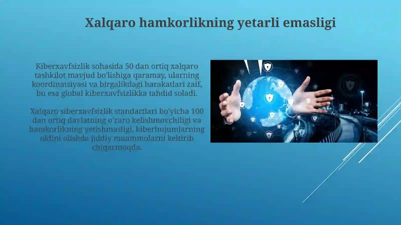 Xalqaro axborot xavfsizligini taminlash sohasidagi asosiy tahdidlar 3