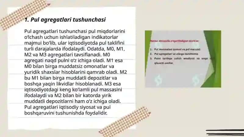 Pul agregatlari 3