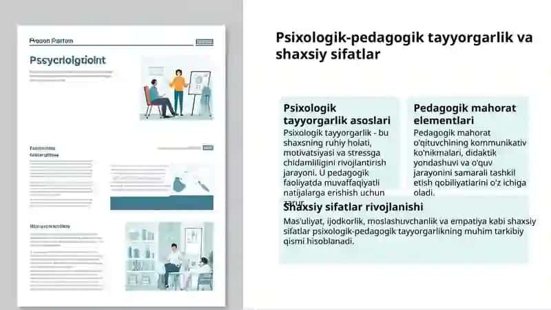Oligofrenapedagog: Shaxsiy va Kasbiy Talablar 3
