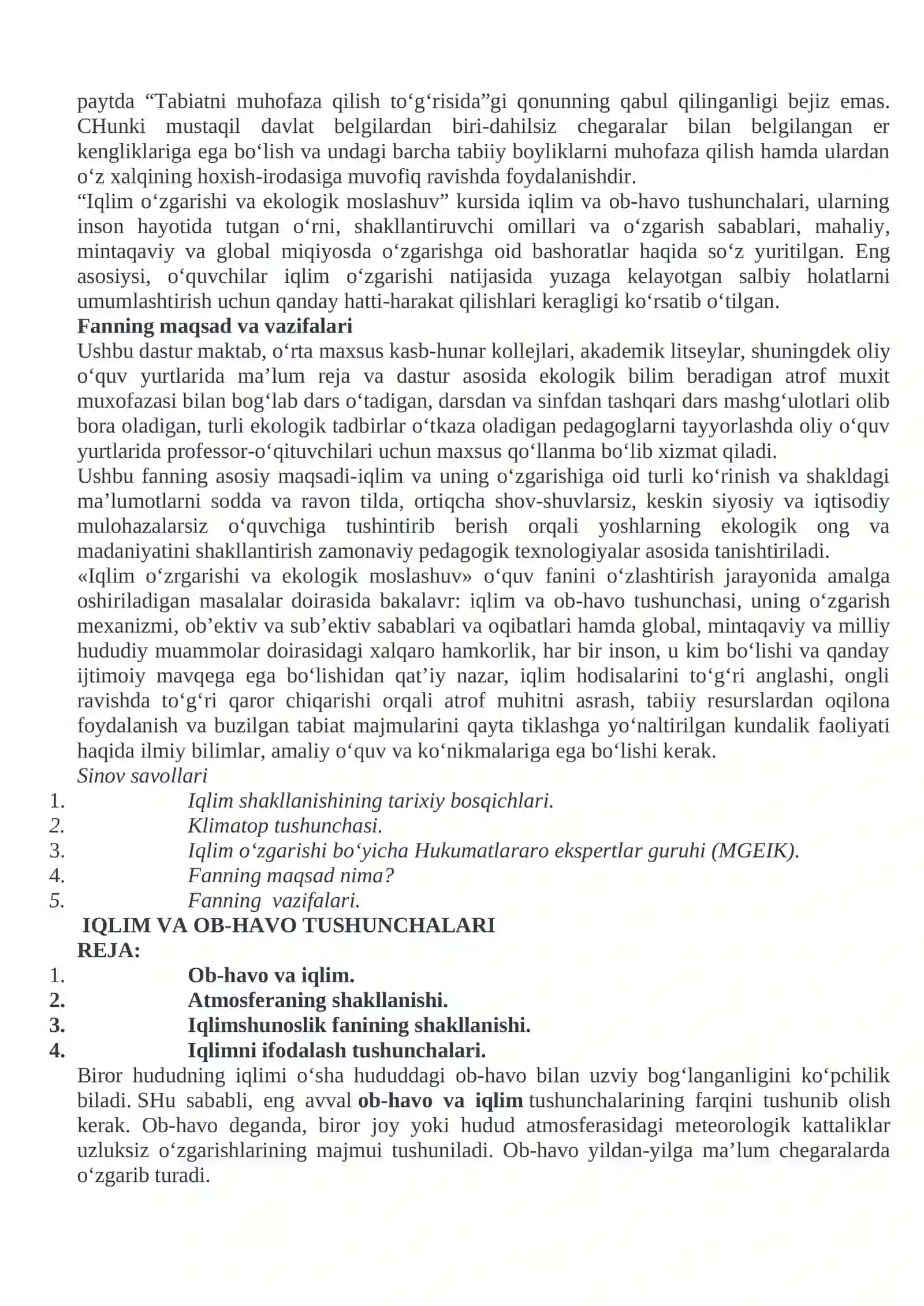 FANNININGOB’EKTI, PREDMETI VA RIVOJLANISHI TARIXI 3