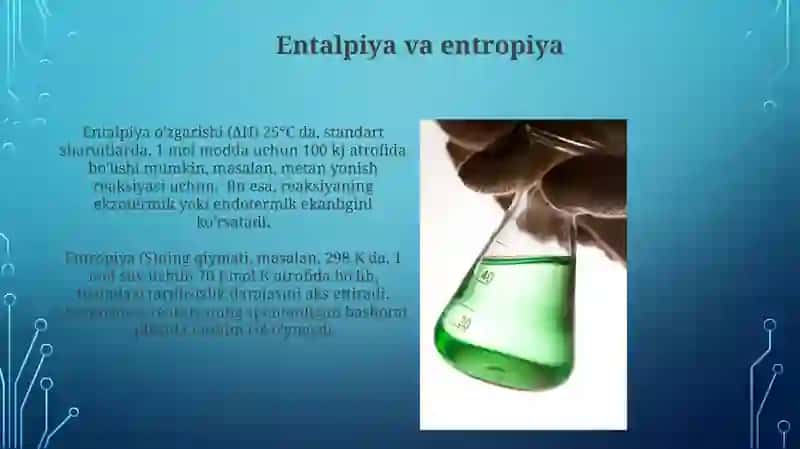 Kimyo fanidan termakimyo termakimyo qonunlari 3