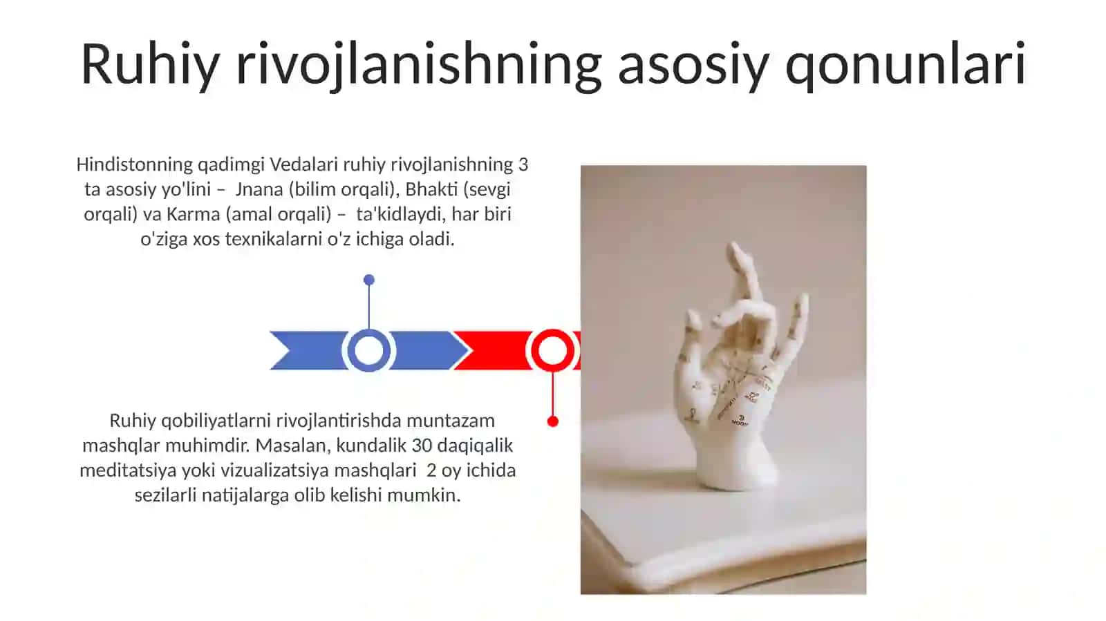 Ruhiy rivojlanishning asosiy qonunlari 3