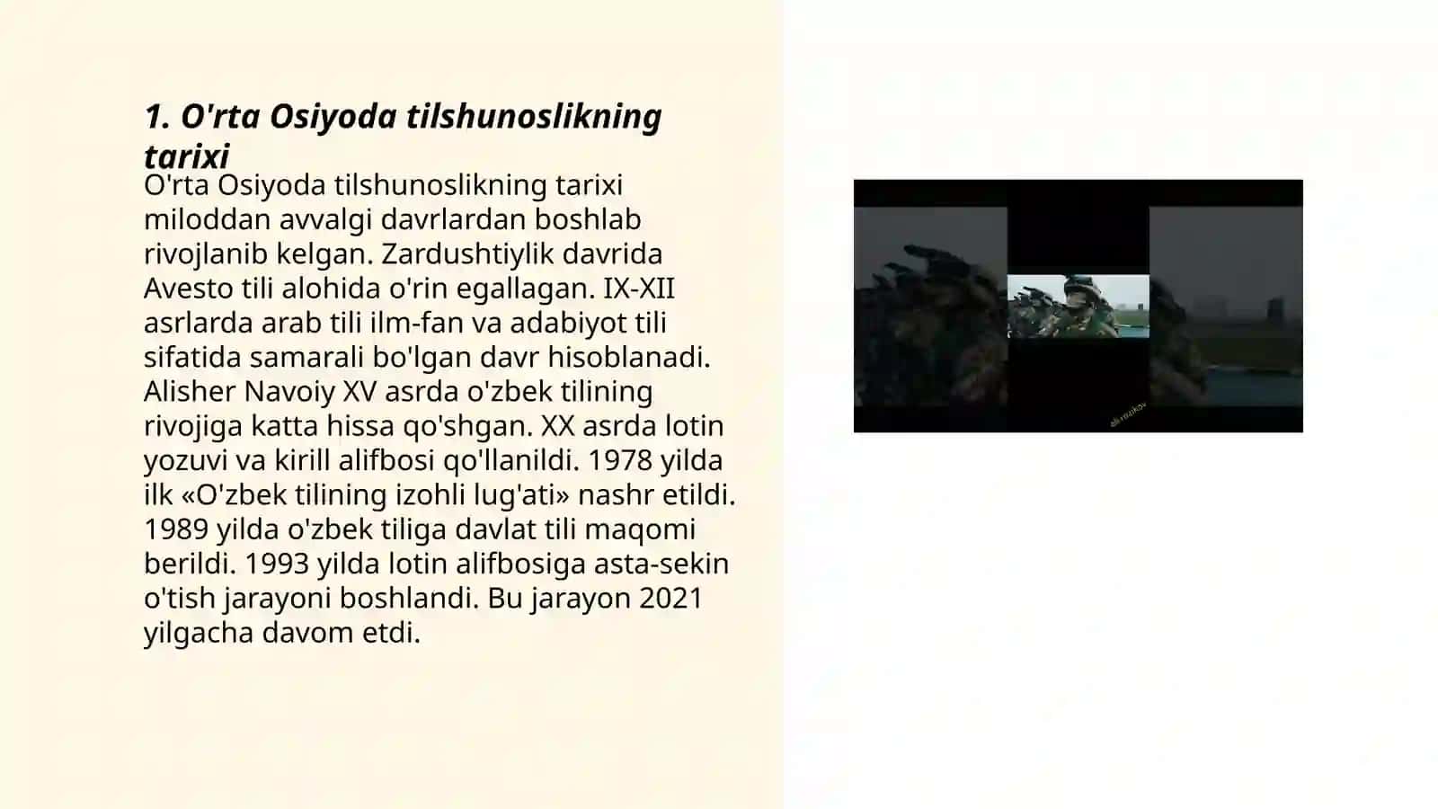 O'rta osiyoda tilshunoslikning rivojlanishi 3