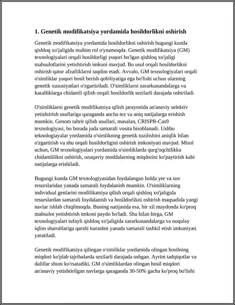 HOSILDORLIK OSHIRISH BIOTEXNOLOGIYASI 3