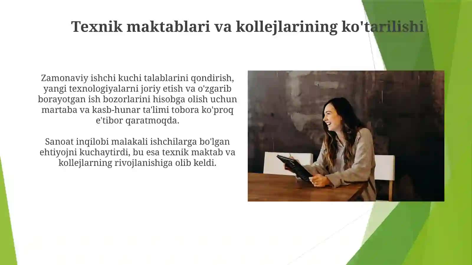 Zamonaviy Kasb-hunar Ta'limi va Martaba Rivoji 3