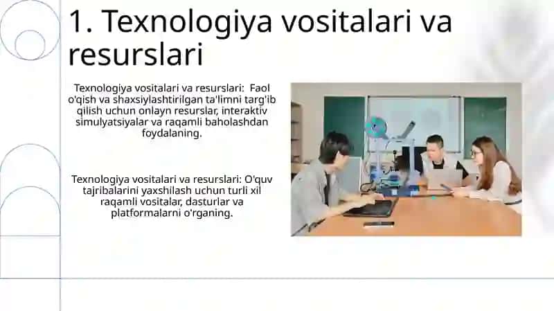 Texnologiya darslariga integratsion yondashuv 3