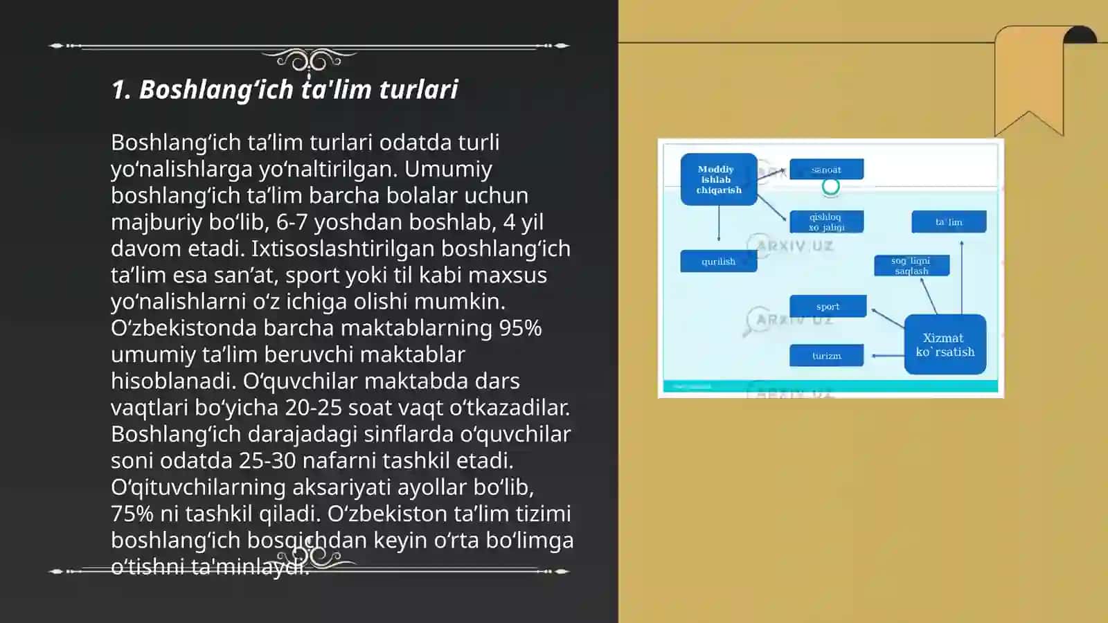 Boshlang‘ich ta'lim turlari 3