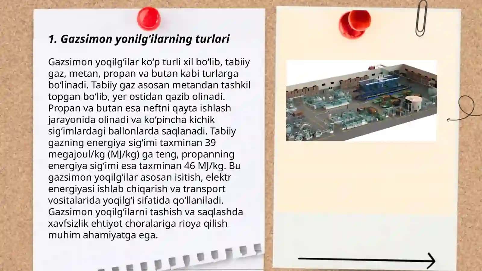 Sanoatda gazsimon yonilgʻini qayta ishlash texnologiyasi 3