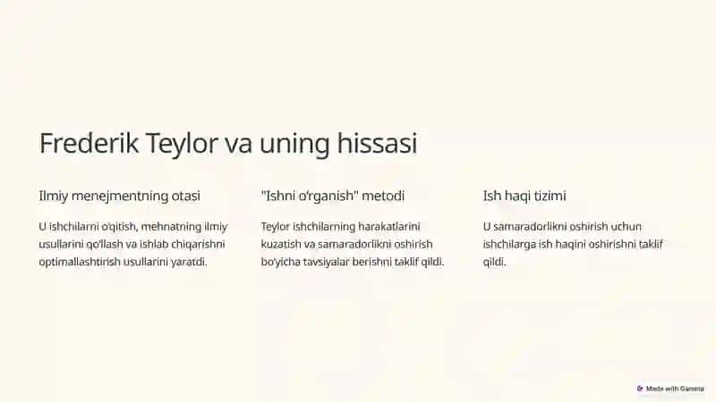 Menejmentning ilmiy maktablari 3