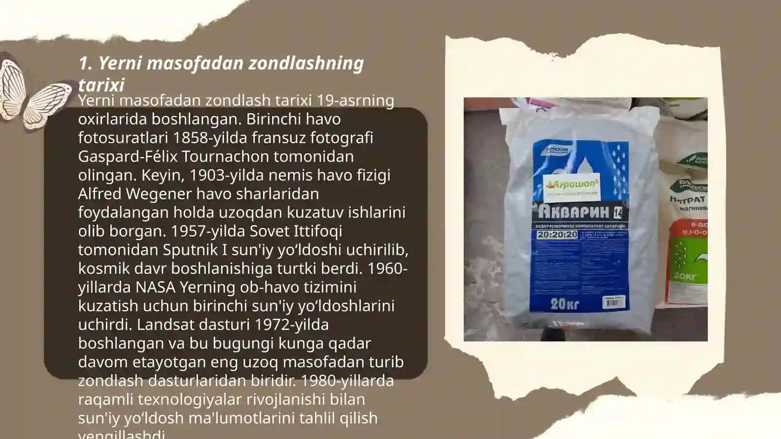 Yerni masofadan zondlash va GAT texnologiyalari 3