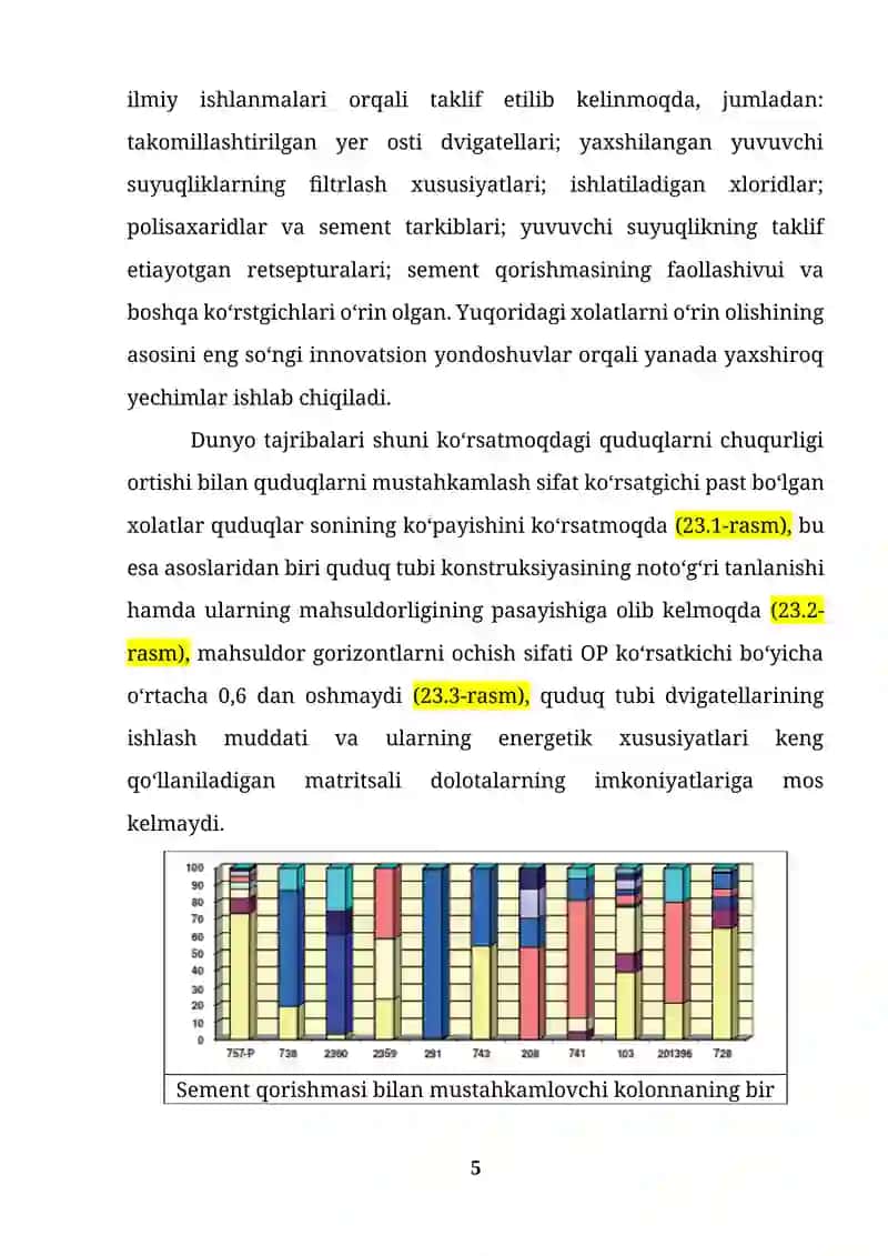 Mavzu. Quduqlarni tugallashda innovatsion yondoshuv 3