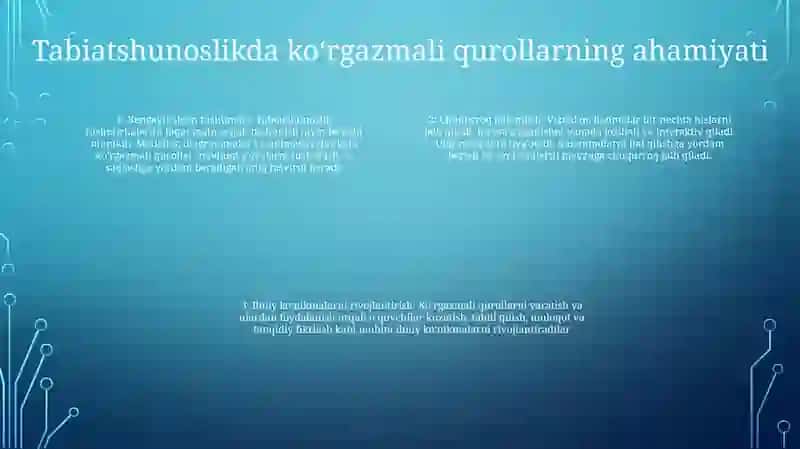 Tabiatshunoslik Fanidan Mavzular BoʻYicha Tabbiy Materiallardan KoʻRgazmali Qurollar Tayyorlash 3