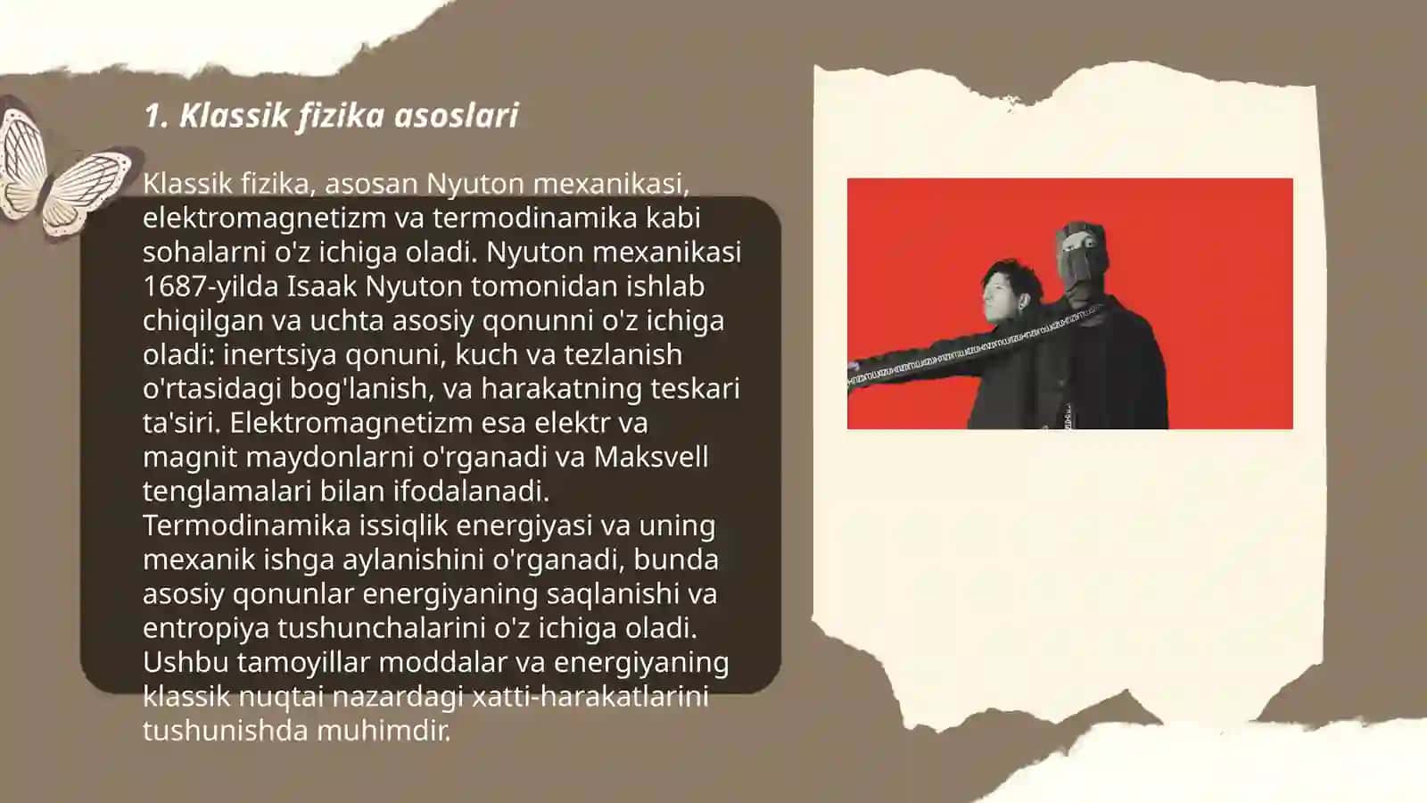 Olamning klassik va ilmiy manzarasi 3