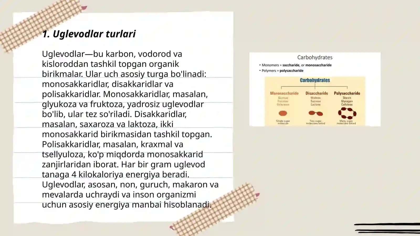 Uglevodlar 3