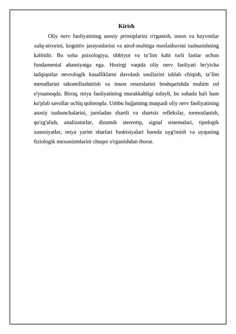 Oliy nerf faoliyatining asosiy qonuniyatlari 3