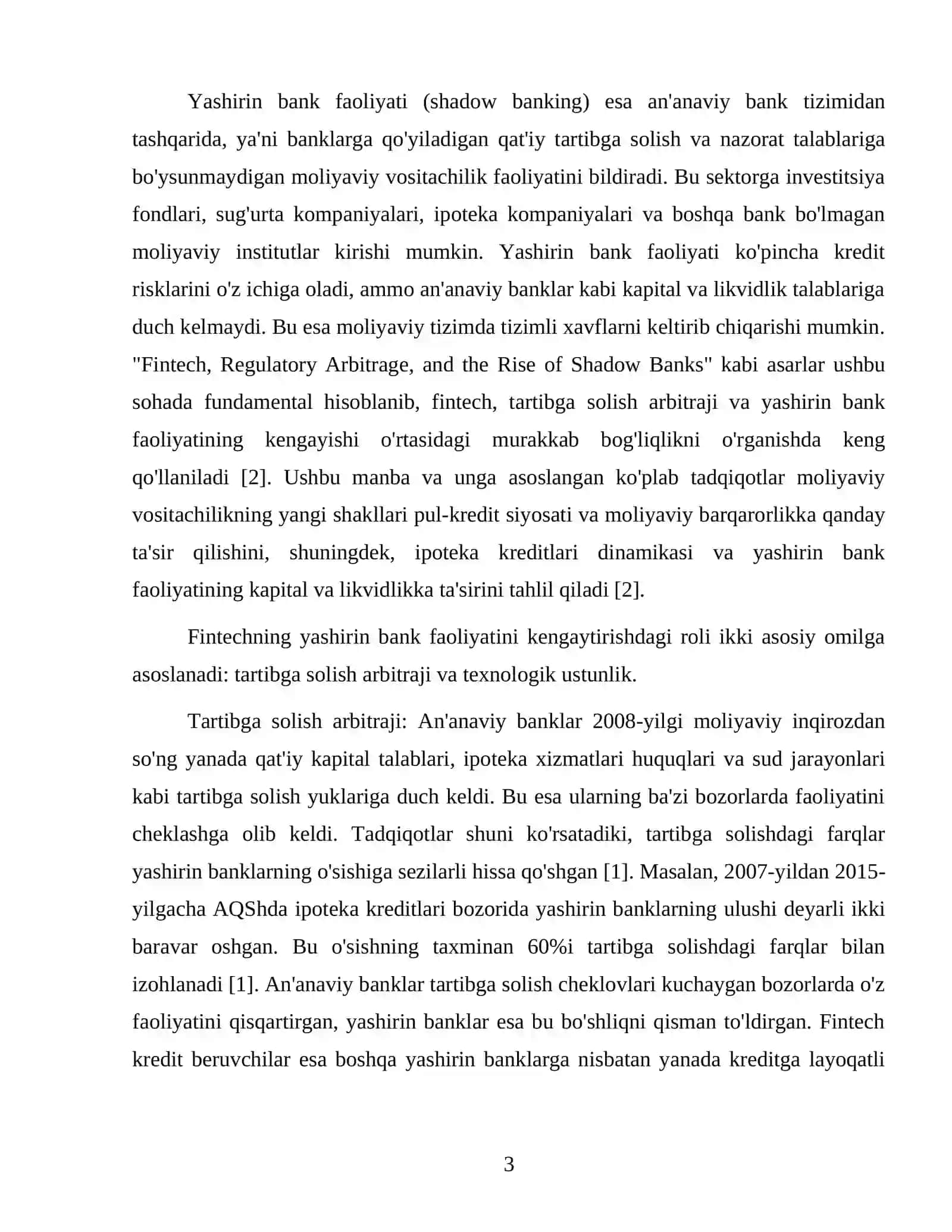 Moliyaviy texnologiyalar va ularning yashirin bank faoliyatidagi roli 3
