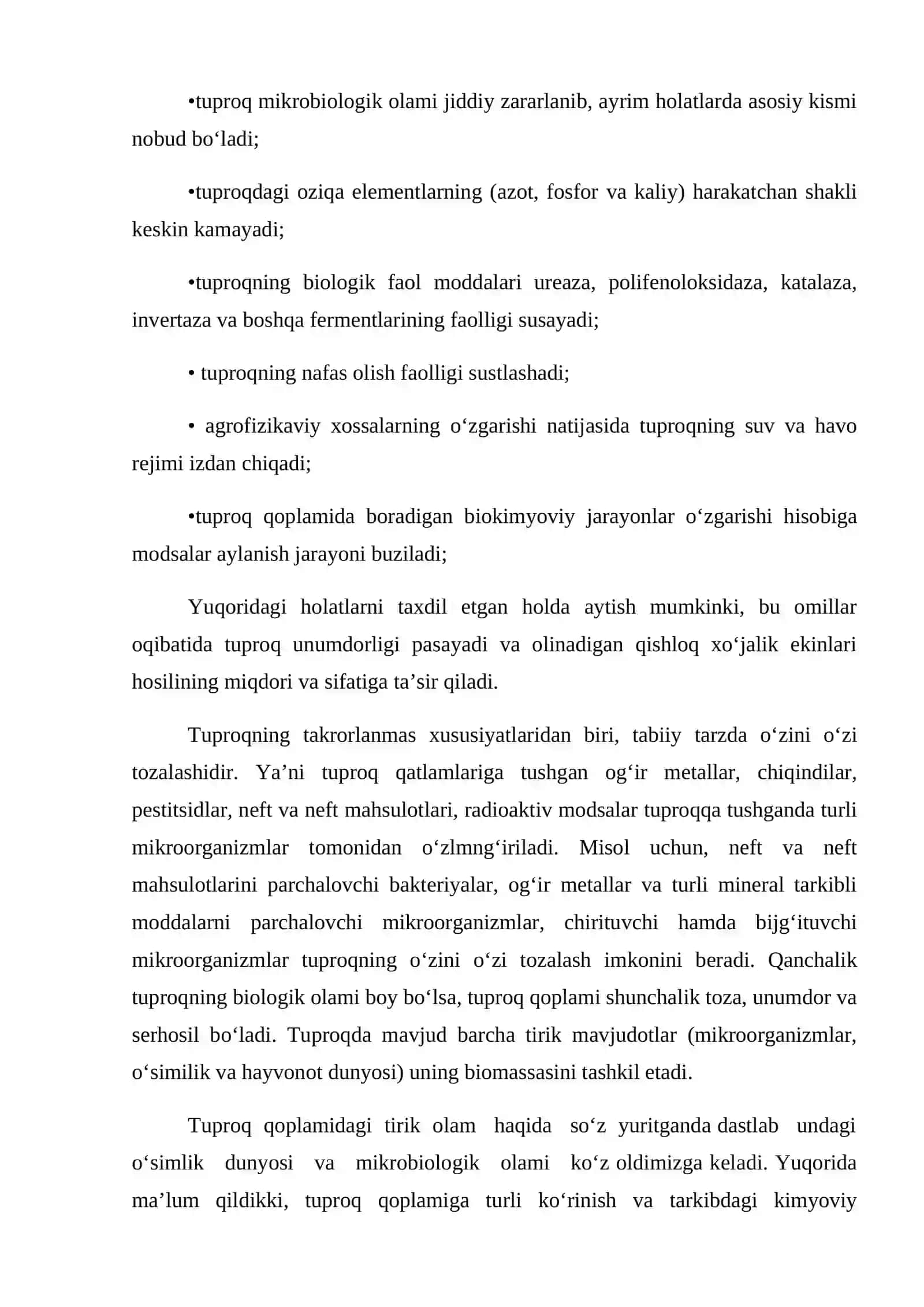 Kimyoviy va biologik ifloslanish 3