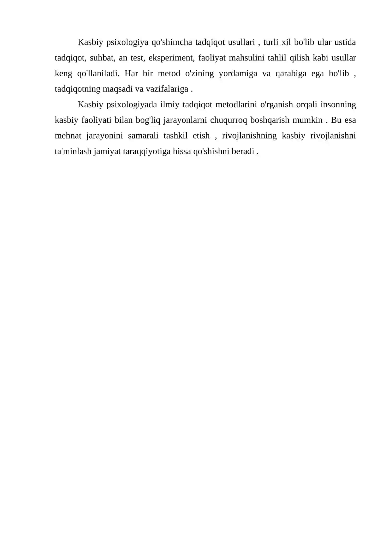 Kasbiy psixologiyaning ilmiy tadqiqot metodlari 3