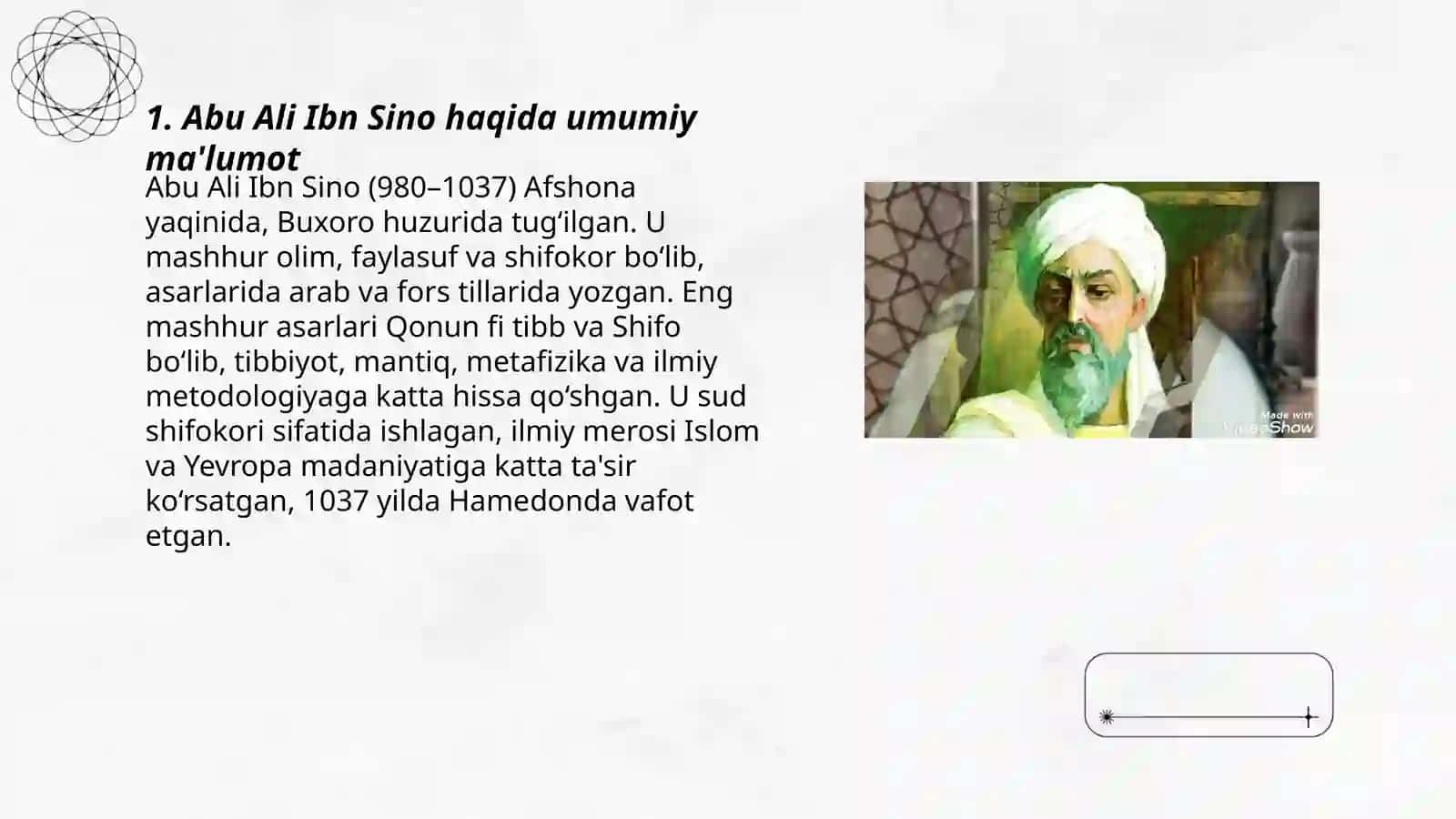 Abu Ali Ibn Sino haqida 3