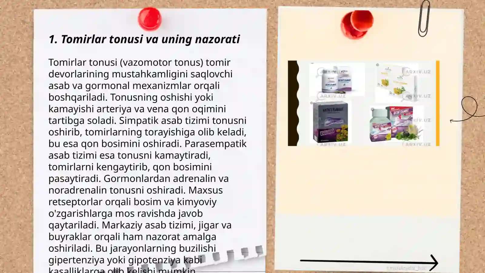 Tomirlar tonusiga ta'sir etuvchi dori vositalarining klinik farmakalogiyasi 3