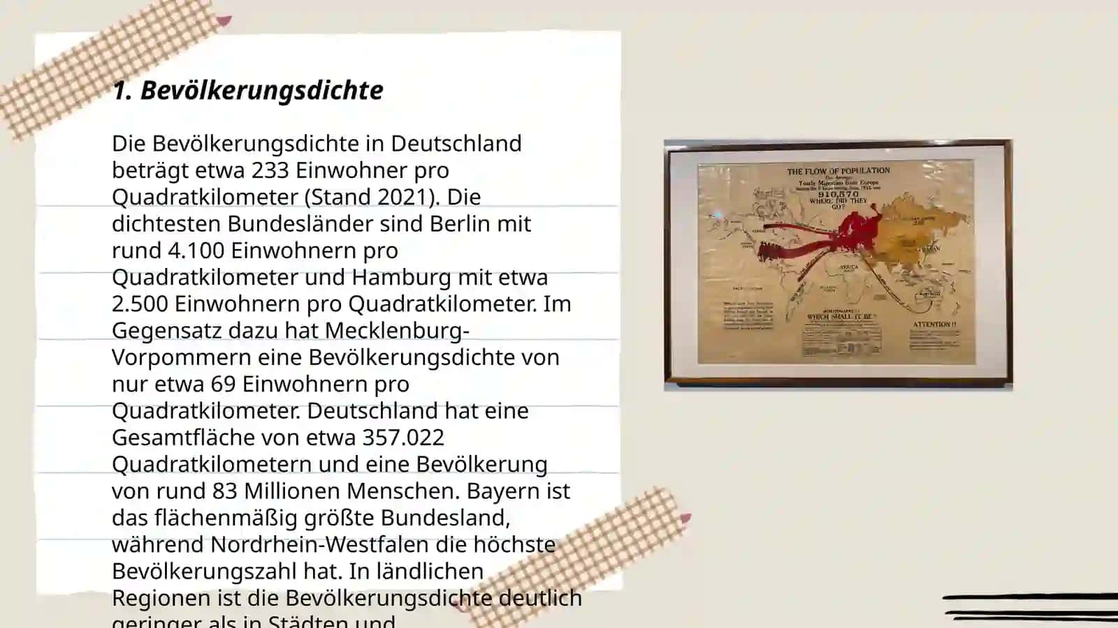 Bevölkerungsdichte in Deutschland 3