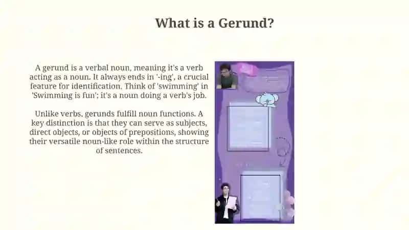 Understanding Gerunds 3