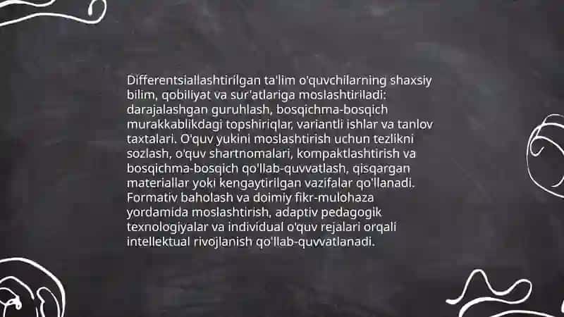 Ôquvchilarning intellektual imkoniyatlarni rivojlantirish usullari 3